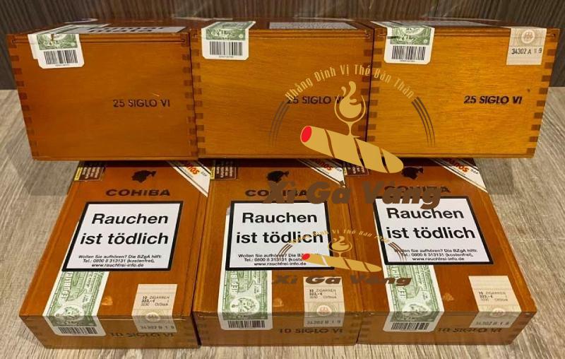 Xì Gà Vàng- điểm mua xì gà Cohiba uy tín